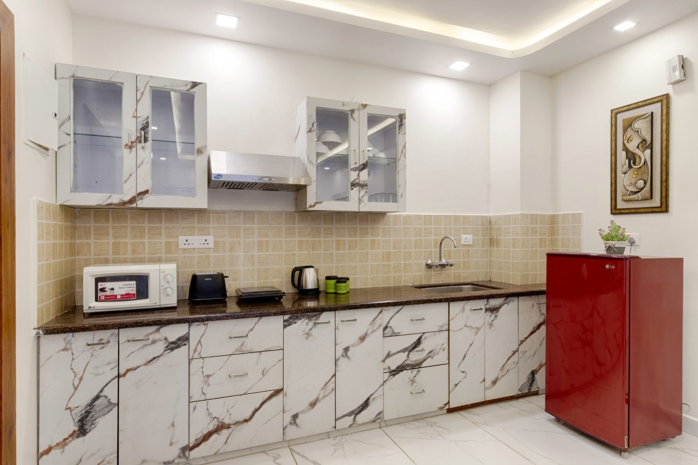 The Peaceside kitchen